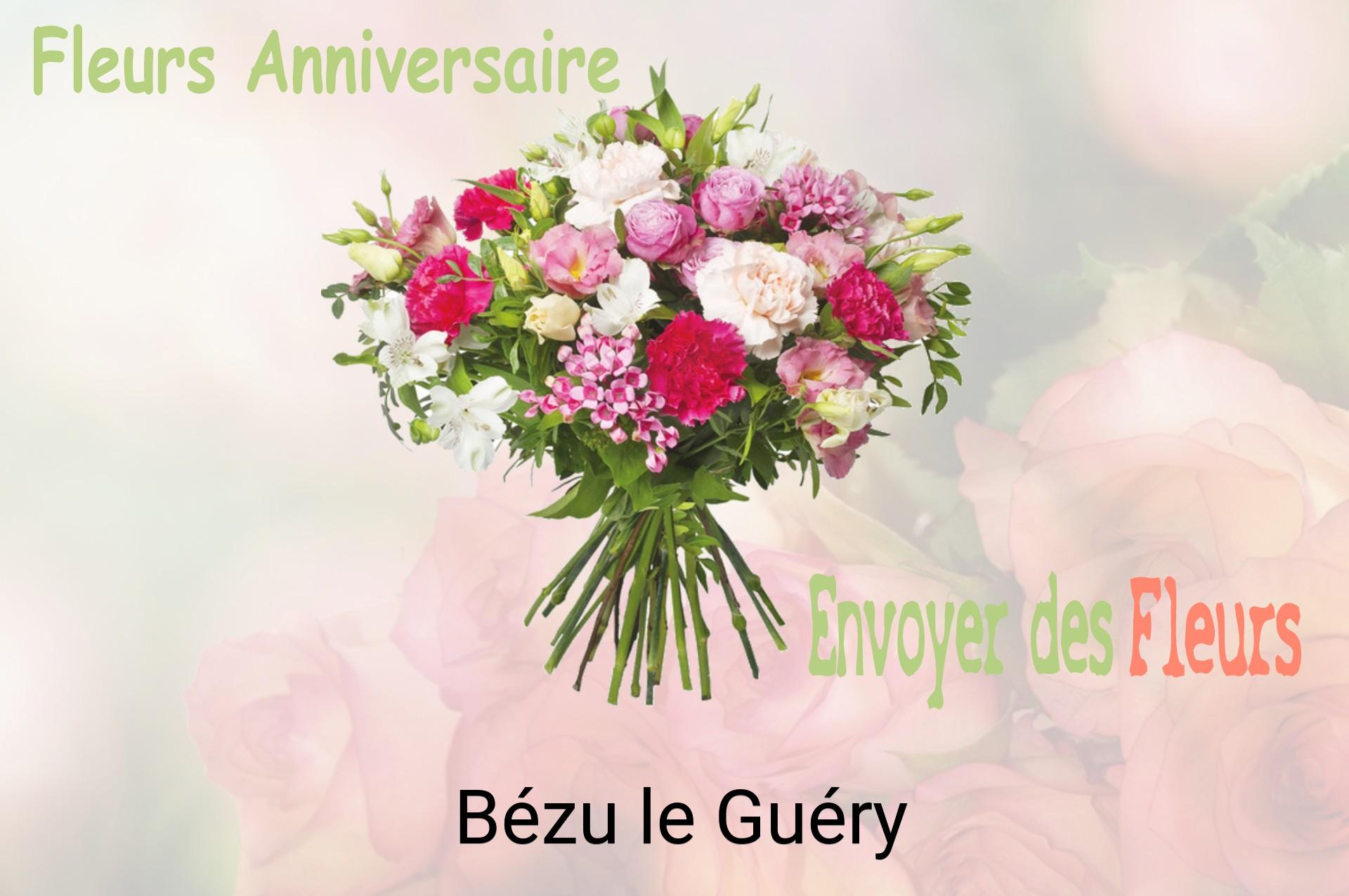 Bouquet de fleurs d’anniversaire livré à Bézu-le-Guéry