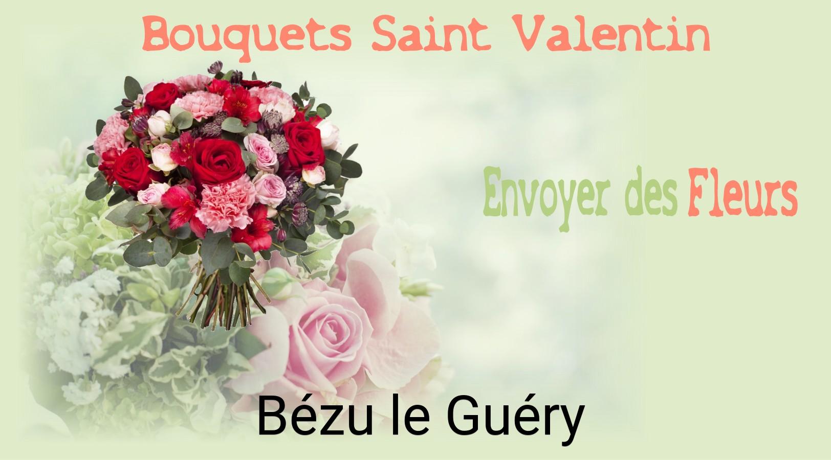 Roses de Saint-Valentin livrées à Bézu-le-Guéry